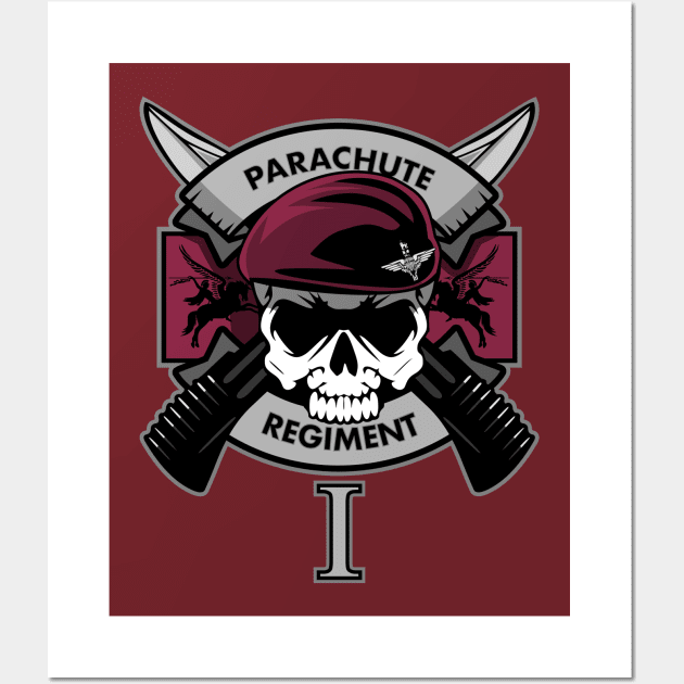 Parachute Regiment - 1st Battalion (1 PARA) Wall Art by TCP